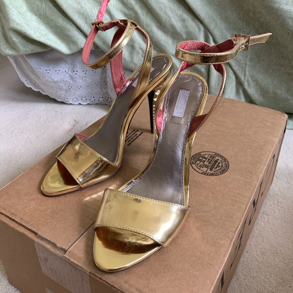 Gold Studded Heel